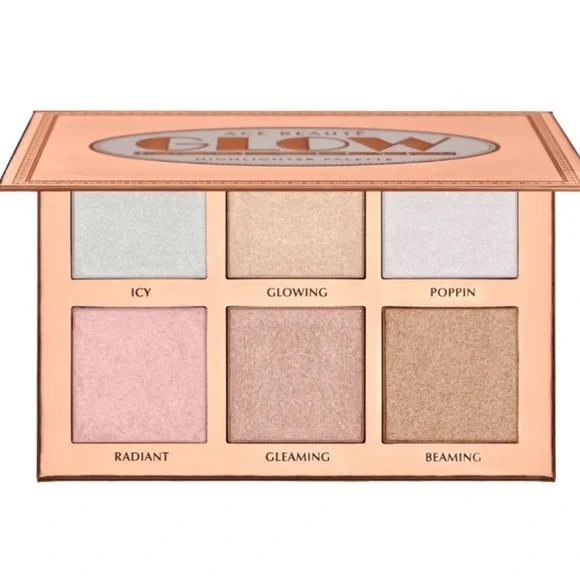 ACE BEAUTÉ GLOW ESSENTIALS HIGHLIGHTER PALETTE NEW - Picture 7 of 9